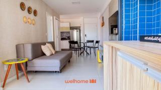Apartamento em Maceio com Varanda a 350m da Praia - 2