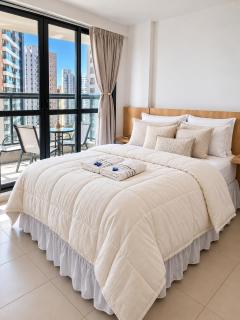 Apartamento Beach Class Jaguaribe vista para o mar - 8