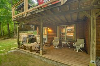 Sugarloaf Ski Basecamp Riverfront Cabin + Fire Pit - Embden - 9
