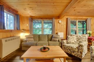 Sugarloaf Ski Basecamp Riverfront Cabin + Fire Pit - Embden - 6