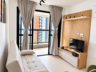 Apartamento Beach Class Jaguaribe vista para o mar - 7