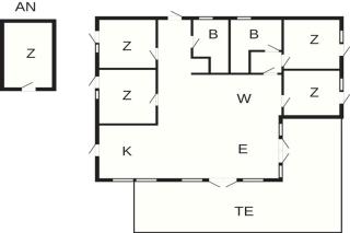 8 person holiday home in Knebel - 6