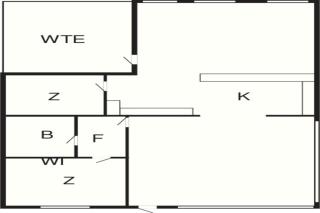 4 person holiday home in Hemmet - 1