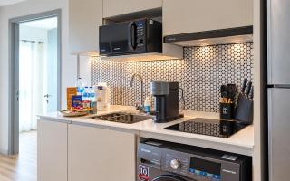 Title Serenity 1-Bedroom Suite with Balcony and city view by TVC A312 - 5