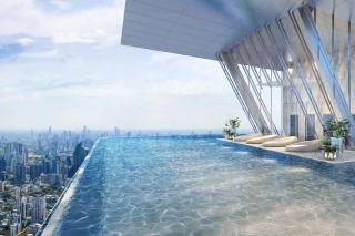 Infinity pool Gym HIGH Floor Luxury in Thong Lor - 6