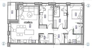 Luxury Top-Floor Riverfront 3BR Balcony and Parking - 2