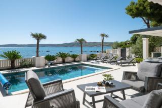 Villa Ines, First row,Heated Pool&Spa, near Trogir/Split - 0