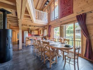 Chalet 10 personnes : vue imprenable et cheminée - 1