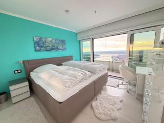 Panoramablick und Meer 2-Zimmer-Ecksuite - 8