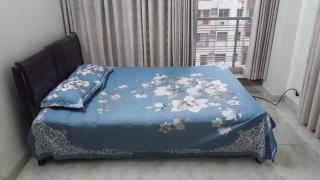 Welcome to our spacious and fully furnished 3-bedroom serviced apartment in Bashundhara Residential Area - 2