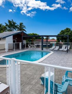Bungalow cosy près de Basse-Terre - 20 m² avec piscine - 7