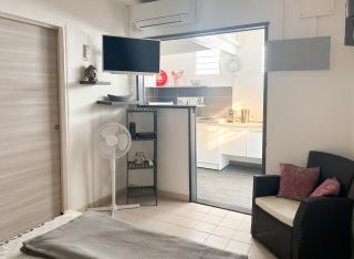 Studio accueillant aux Trois-Îlets, 30 m², piscine partagée - 4