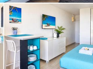 Studio vue mer, accès plage - 9