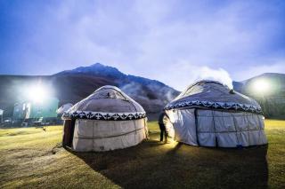 Yurt Camp at Tash-Rabat Caravanserai - 2