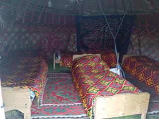 Yurt Camp at Tash-Rabat Caravanserai - 1