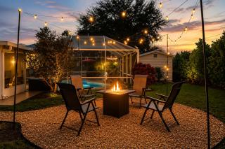Pool & Fire Pit: Family-Friendly Palm Bay Home! - 8