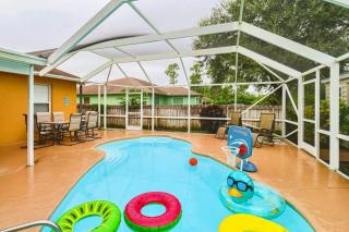 Pool & Fire Pit: Family-Friendly Palm Bay Home! - 1