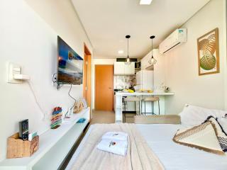Flat 50m do Mar com Varanda e Rooftop em Maracaípe | Maraca Beach II 313 - By Anfitrião Legal - 4