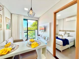 Flat 50m do Mar com Varanda e Rooftop em Maracaípe | Maraca Beach II 313 - By Anfitrião Legal - 2