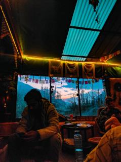 Inside Parvati Cafe & stays - 9