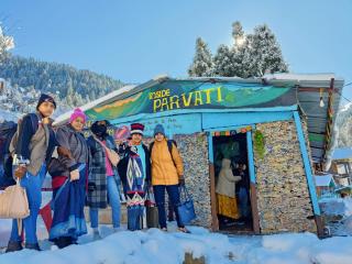Inside Parvati Cafe & stays - 8