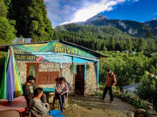 Inside Parvati Cafe & stays - 7