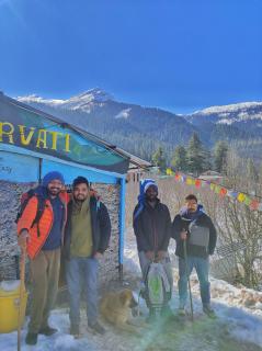 Inside Parvati Cafe & stays - 5