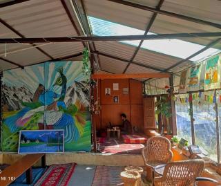 Inside Parvati Cafe & stays - 4