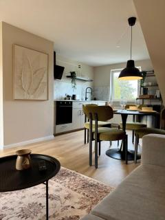 NEU Design Apartment - Boxspringbett - 360 Grad Smart-TV - 6
