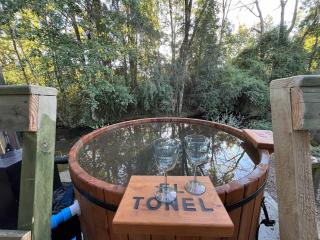 Cabaña Roble - Tinaja, BBQ, WiFi y Río - 7