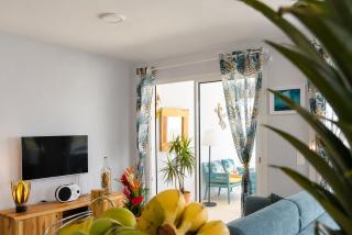 Odyssée, appartement 5 étoiles aux Trois-Îlets, vue plongeante sur la baie - 6
