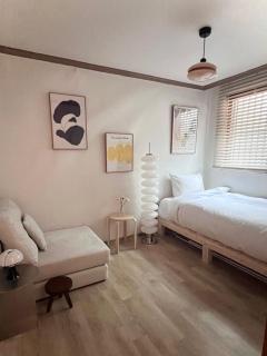 New - 프리미엄 스위트 - 눈부신 햇살, 예술적인 인테리어의 아름다운 숙소 - 4bed - 8