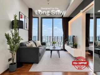 200m to BTS l High Floor l Rooftop Pool l Sontana - Bangkok - 0