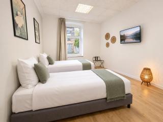 6-Personen Apartment ideal für Monteure, Berufstätige, langfristige Aufenthalte - Einzelbetten, Self Check-in, Küche, Waschmaschine - 5