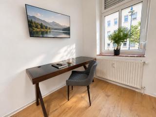6-Personen Apartment ideal für Monteure, Berufstätige, langfristige Aufenthalte - Einzelbetten, Self Check-in, Küche, Waschmaschine - 2