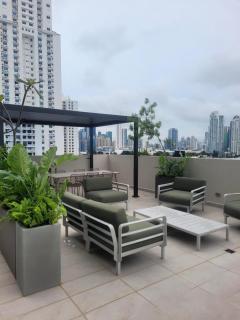 Suite Privada Moderna en PH The Hub - Rooftop, Piscina, Gym y Pádel - 6