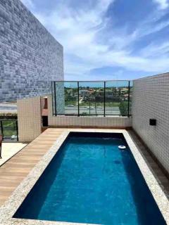 Varanda Gourmet com Churrasqueira e Piscina - Praia do Francês - 8