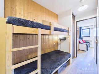 Studio cabine à 80m des pistes avec parking et balcon exposé sud - 6