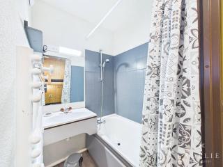 Studio cabine à 80m des pistes avec parking et balcon exposé sud - 5