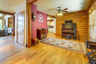 Log Home on Tipsico Lake w/ Beach & Dock - 4