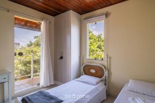 Casa c/ Churrasq. e Piscina em Jacuípe - PDA0736 - 2