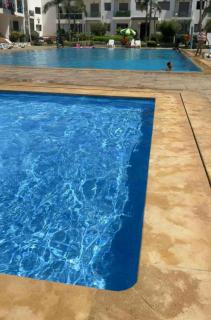 Pool terrace view Mansouria beach by walk - 2
