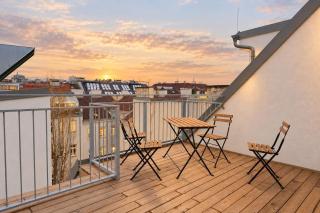 Deluxe 2-floor penthouse with terrace Praterstern - 9