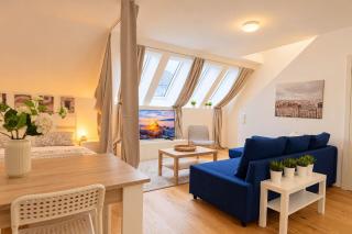 Deluxe 2-floor penthouse with terrace Praterstern - 6