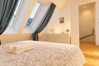 Luxury 3-room penthouse with AC and deck Praterstern - Vienna - 1