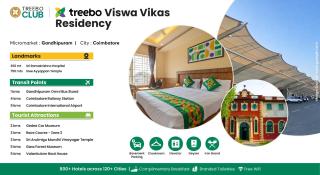 Treebo Viswa Vikas Residency Near Gandhipuram - 1