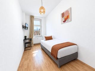 Apartment für Monteure & Projektteams - 5 Einzelzimmer, 2 Bäder, WLAN, WaMa, Self Check-in - 3