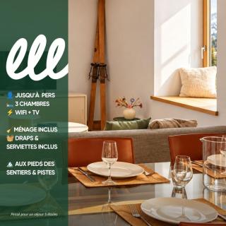 Appartement T4 spacieux avec balcon aux pieds des sentiers avec vue sur les montagnes - Jusqu'à 8 personnes - 0