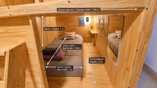 Hostel del Lago, Private rooms, Capsule Beds, Shared Kitchen and Breakfast - 5