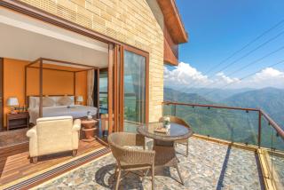 ELIVAAS Signature Aranya Himalayan Retreat 5 BHK Pet-Friendly Hillside Villa with Valley-View Balconies, Gazebo & Landscaped Lawn - 5